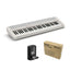 Casio CT-S1 White Piano Bundle with WU-BT10 Bluetooth Adaptor