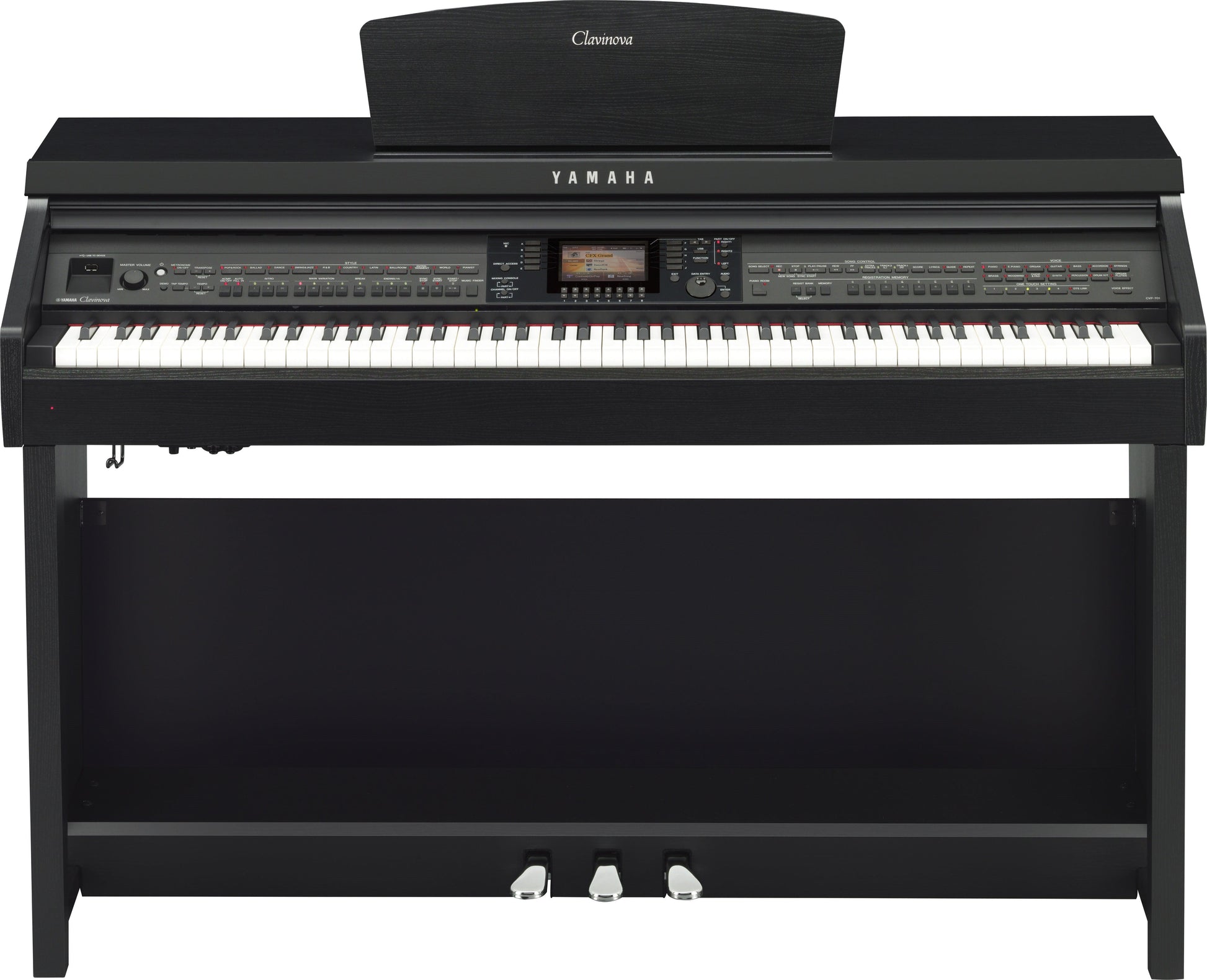 Yamaha CVP701 Clavinova Black Walnut