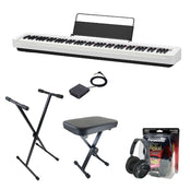 Casio CDP-S110 Digital Piano Value Package; White