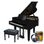 Roland GP9 Digital Grand Piano; Polished Ebony Concert Package