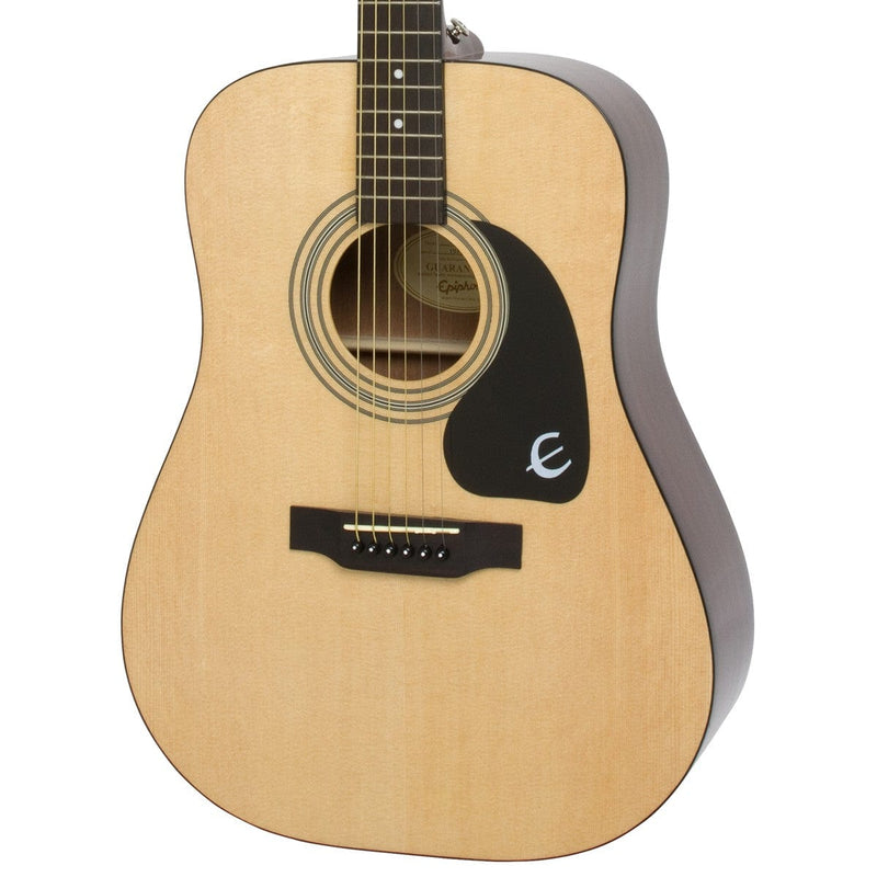 Epiphone DR 100 Dreadnought Acoustic Guitar Natural Bonners Music