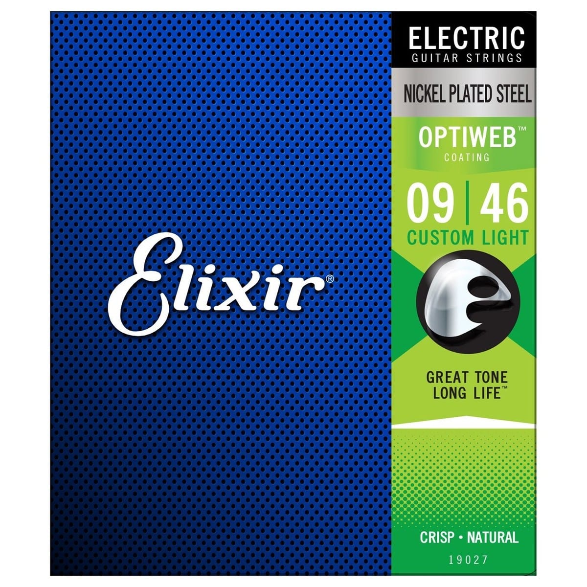 Elixir Optiweb Custom Light Electric Guitar String Set Bonners Music