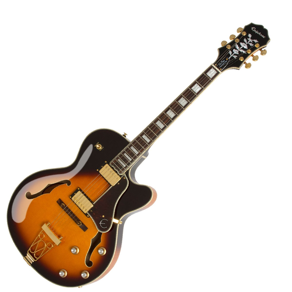 Epiphone Joe Pass Emperor-II Pro Vintage Sunburst Guitar