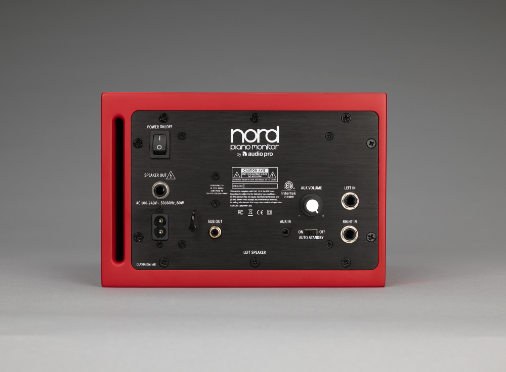 Nord Piano Monitors V2 Inc Brackets