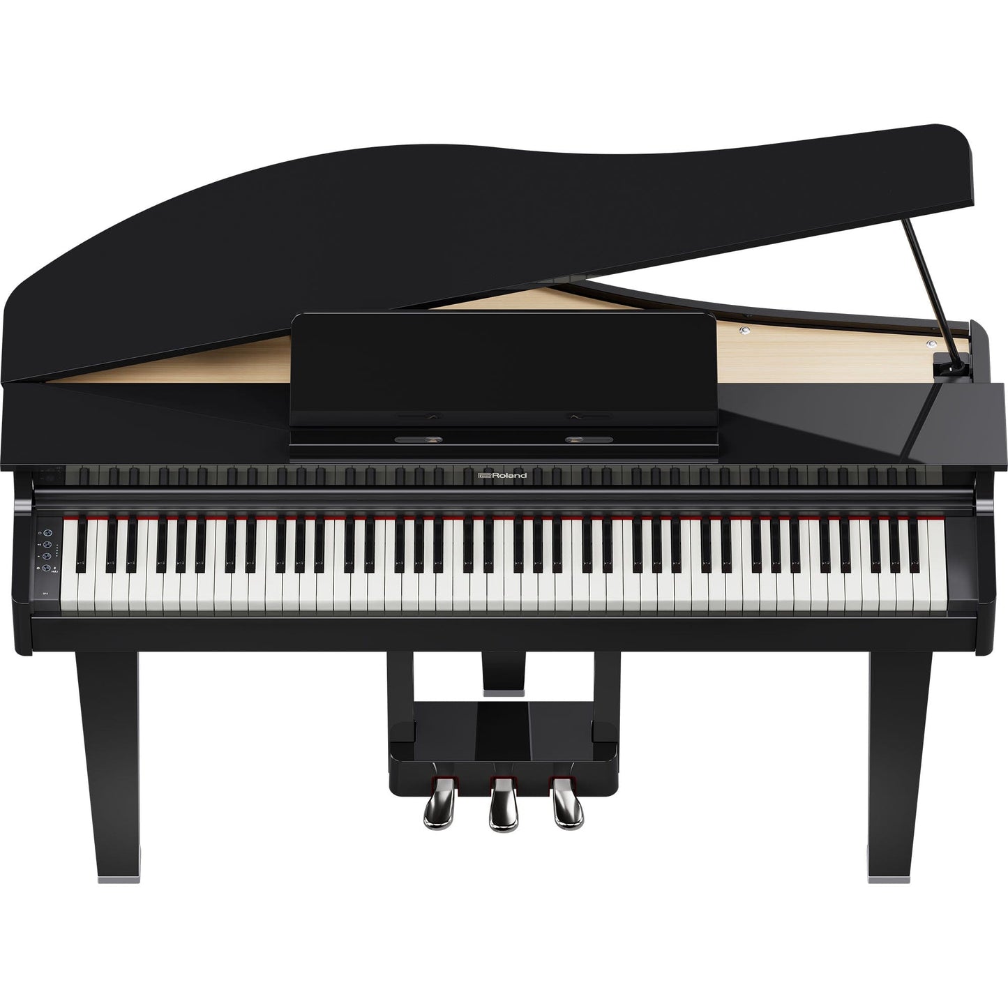 Roland GP3 Digital Compact Grand Piano; Polished Ebony