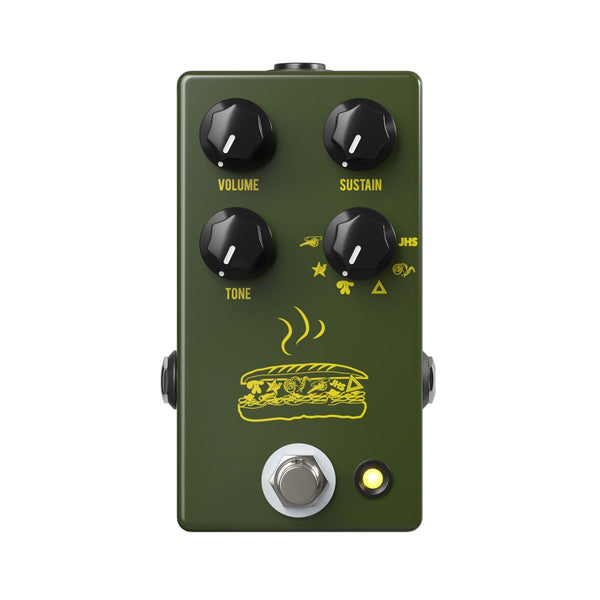 JHS Pedals Muffuletta Army Green Fuzz Effects Pedal | Bonners Music