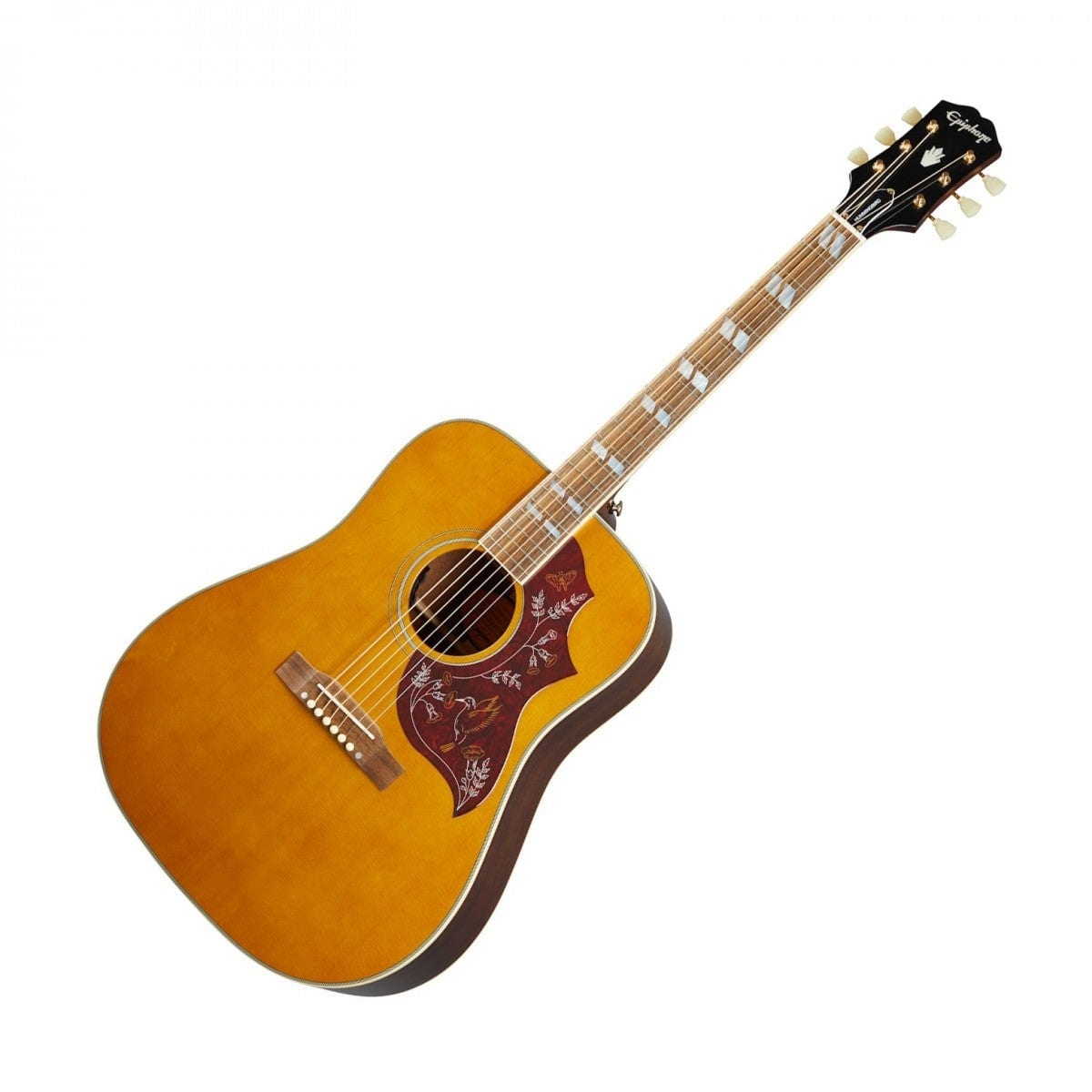 Epiphone Masterbilt Hummingbird Electro Acoustic, Natural Antique