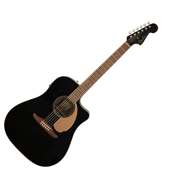 Fender California Series Redondo Player Jetty Black Acoustic 