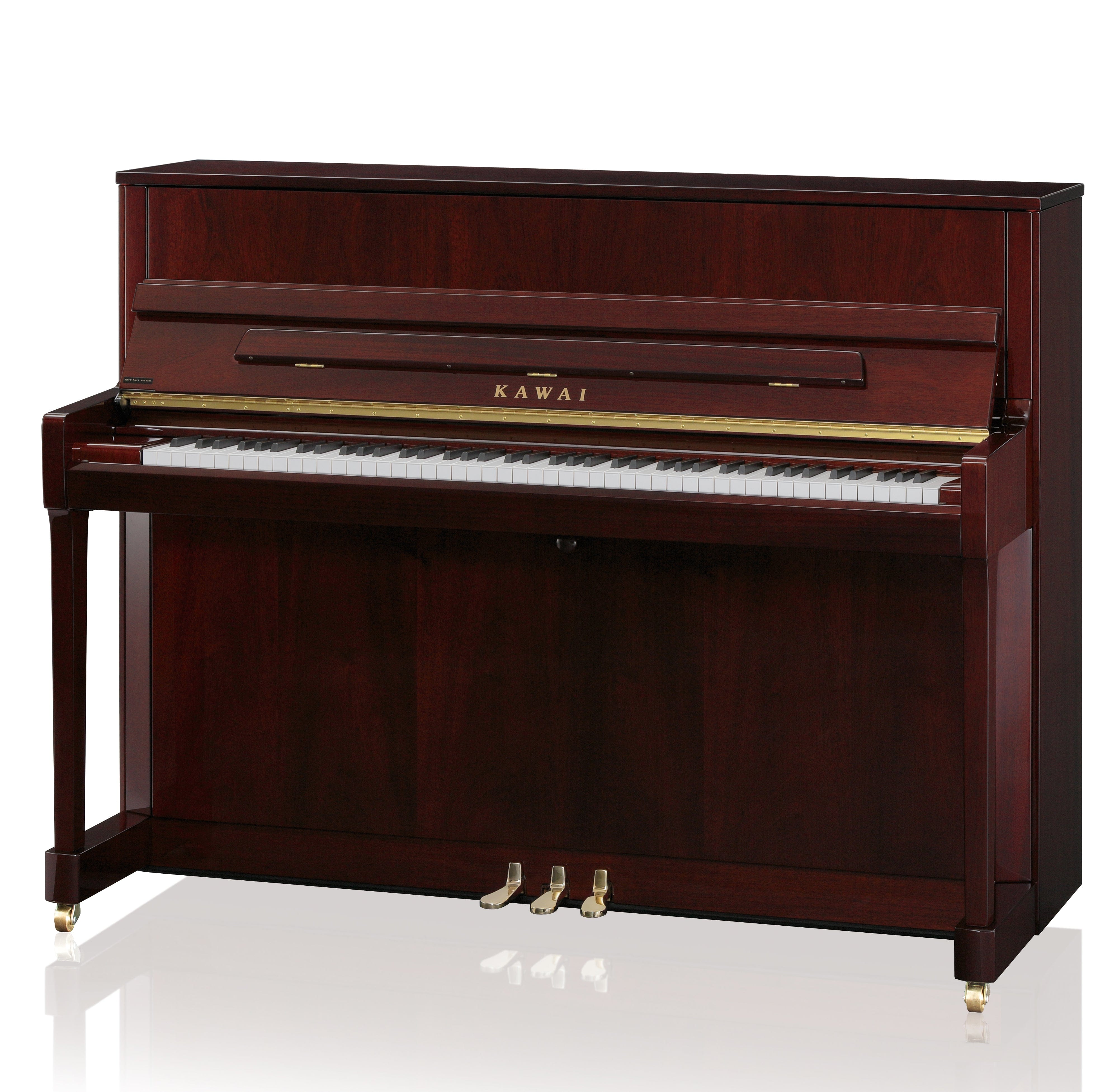 Kawai K200 Upright Piano; Mahogany Polished | £500 EXTRA DISCOUNT AT  CHECKOUT | Bonners Music