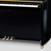 Kawai K600-AS Upright Piano; Polished Ebony