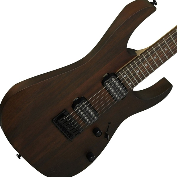 Ibanez RG7421 WNF 7 String Walnut Flat Guitar