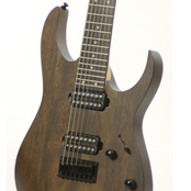 Ibanez RG7421 WNF 7 String Walnut Flat Guitar