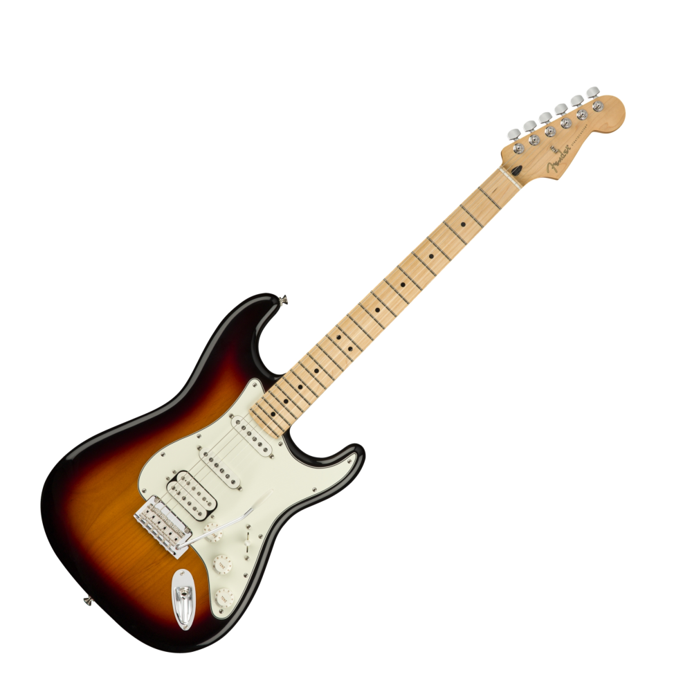 Fender Player Strat HSS Maple 3 Colour Sunburst Guitar | Bonners Music