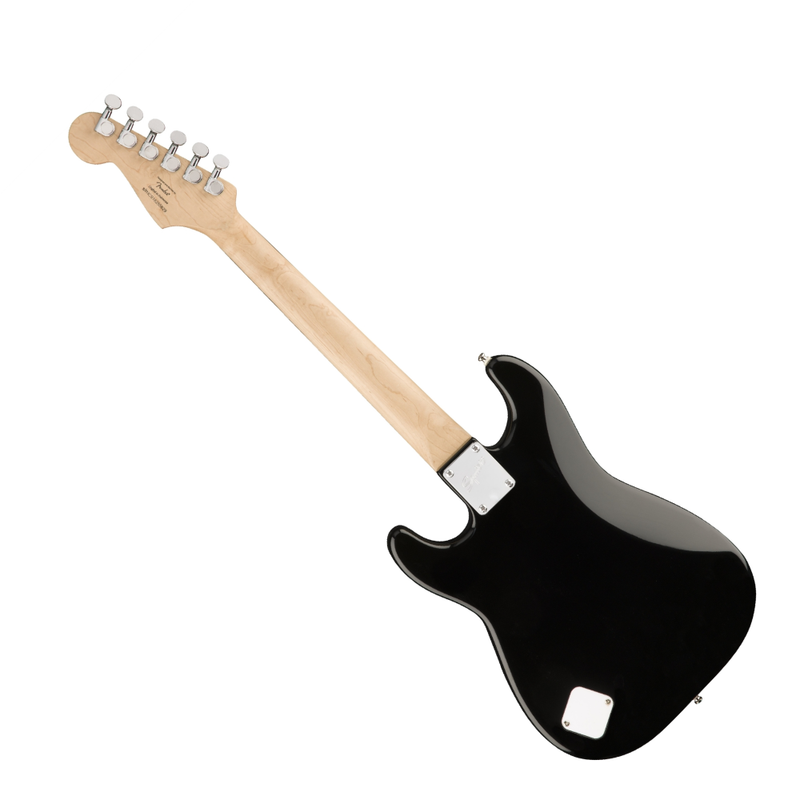 Squier Mini Strat Laurel Black Guitar Bonners Music