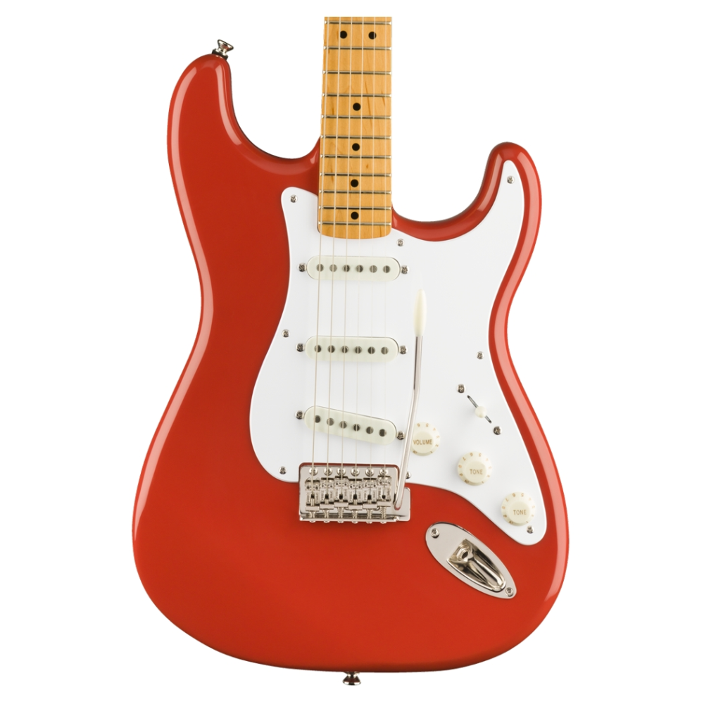 Squier Classic Vibe 50s Strat Maple Fiesta Red Guitar