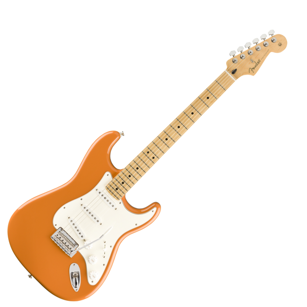 Fender Player Strat Maple Capri Orange Guitar | Bonners Music