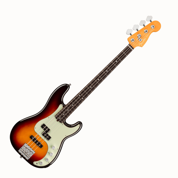 【割引直販】新品　Fender American Ultra Precision Bass, MapleFingerboard, Arctic Pearl　送料無料（沖縄、離島除く）イオンモール大和郡山店展示 フェンダー