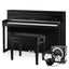 Kawai CA901 with Piano Stool & Kawai SH9 Headphones; Satin Black