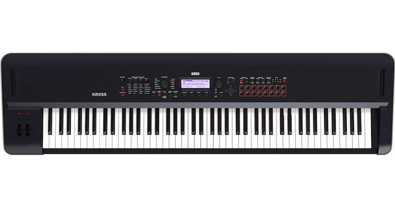 Korg Kross 2 88 Key Synthesizer Workstation; Matt Black | Bonners 