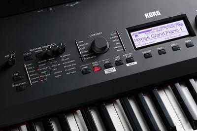 Korg Kross 2 61 Key Synthesizer Workstation; Matt Black