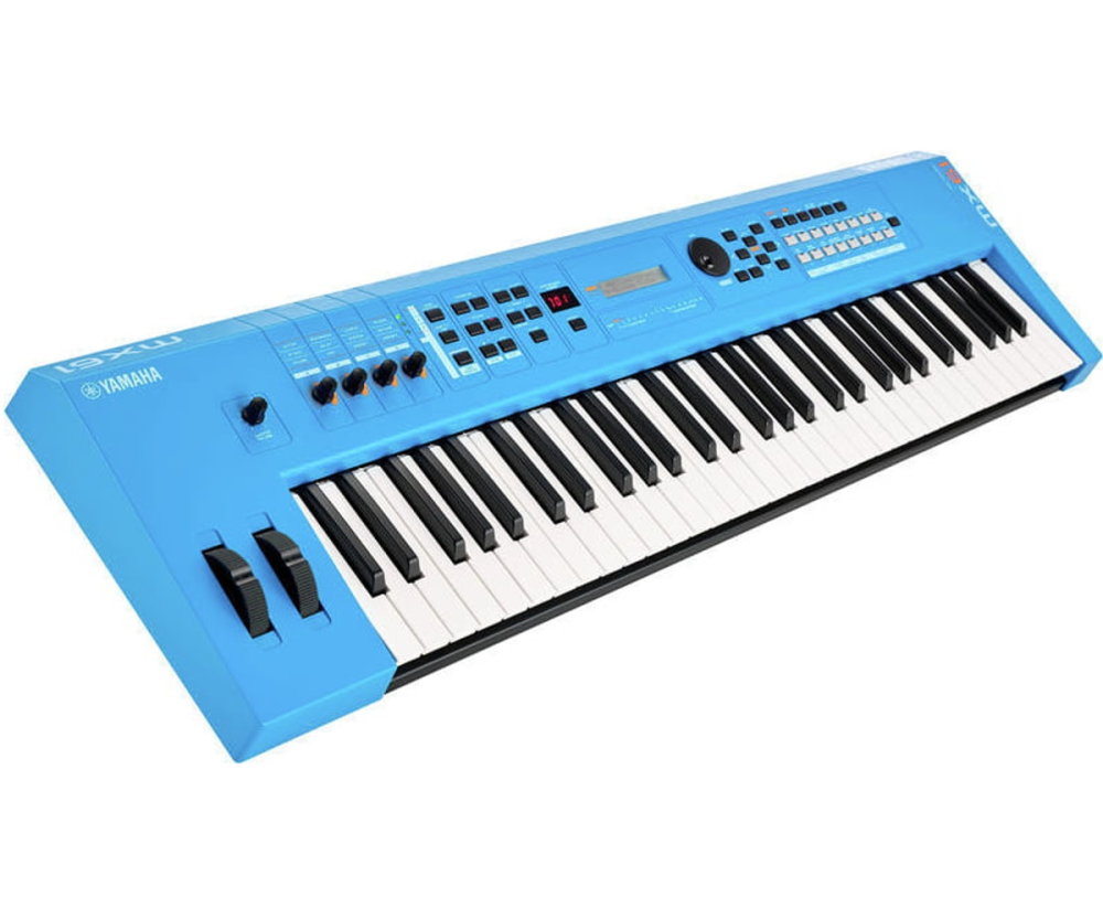 Yamaha MX61 V2 Music Synthesizer; Blue | Bonners Music