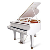 Feurich 179 Dynamic II Grand Piano; Polished White