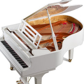 Feurich 179 Dynamic II Grand Piano; Polished White