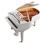 Feurich 179 Dynamic II Grand Piano; Polished White