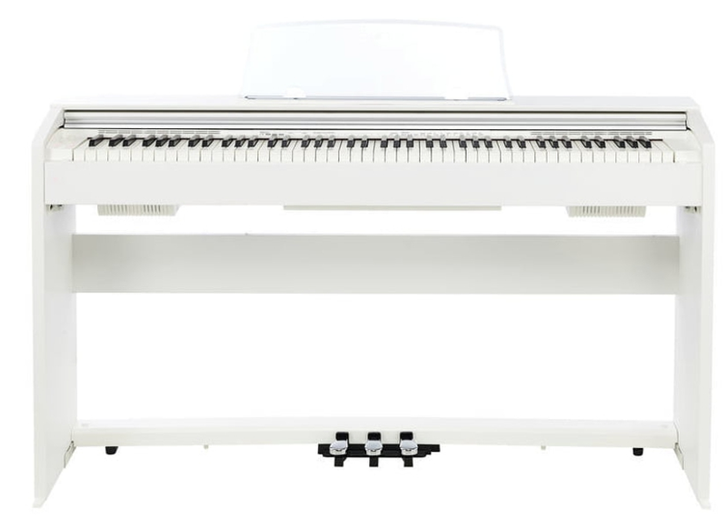 Casio PX770 Privia Digital Piano; White | Bonners Music