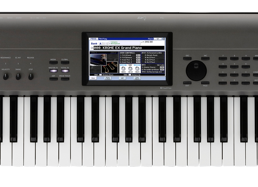 Korg Krome 73EX Updated & Expanded Music Workstation