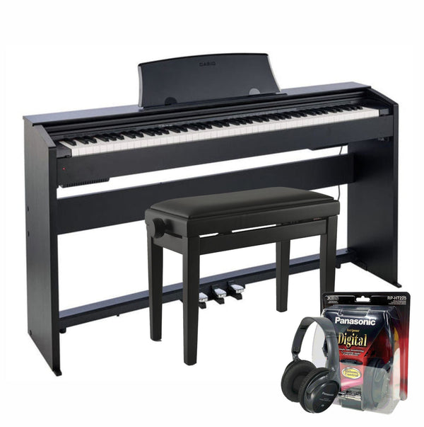 Casio PX770 Black Digital Piano Value Package | Bonners Music