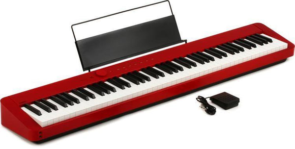 Red shop electric piano