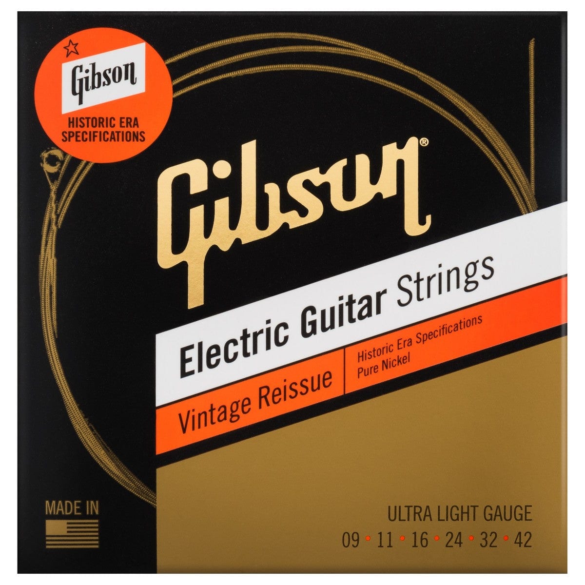 Gibson Vintage Reissue Electric Guitar Strings