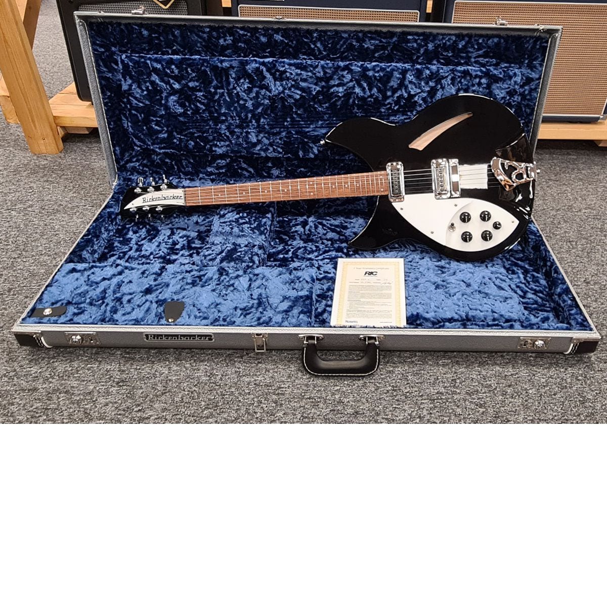 Rickenbacker 330 Jetglo Electric Guitar Left Hand