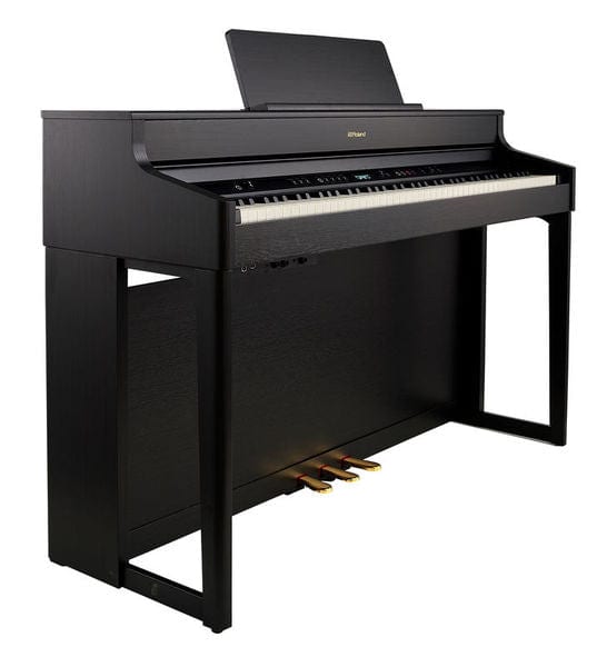 Roland HP702 Digital Piano; Charcoal Black