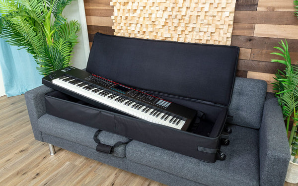 RM L01445 Deluxe THICK Padded Keyboard Bag Padded Double Back Strap – Reco  Music Malaysia