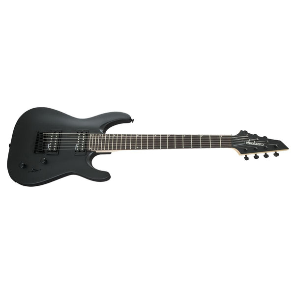 Jackson JS22 7 DKA HT Dinky Amaranth Fretboard Satin Black Guitar