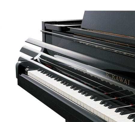 Pianoforte verticale Kawai K400; LucidatoPianoforte verticale Kawai K400; Lucidato  