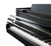 Kawai K500 Upright Piano; Polished Ebony