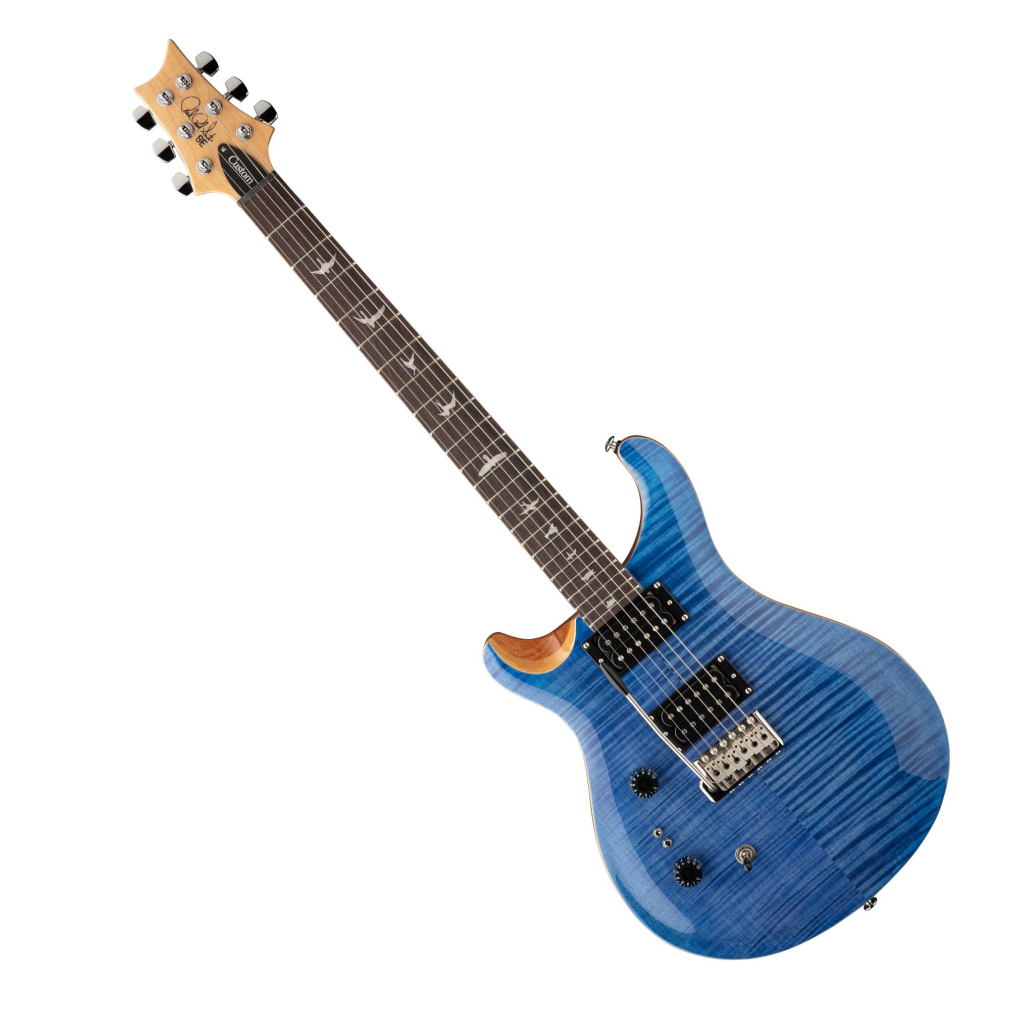 PRS SE CUSTOM 24 08 Left Hand Faded Blue Electric Guitar