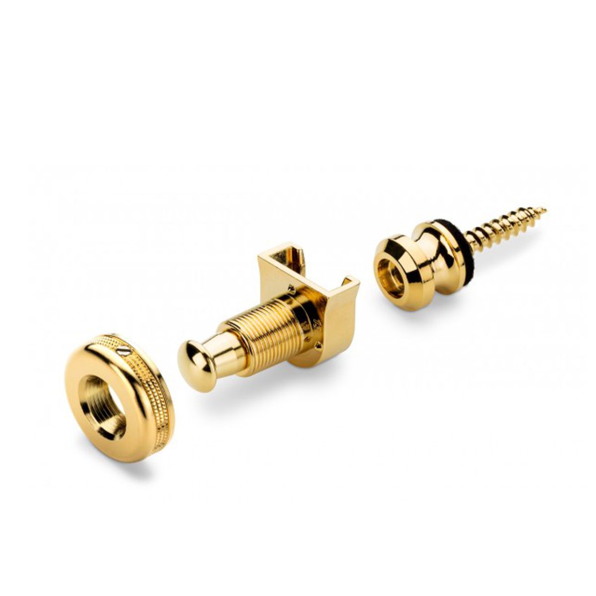 Schaller Guitar Strap Locks Gold 1 Pair