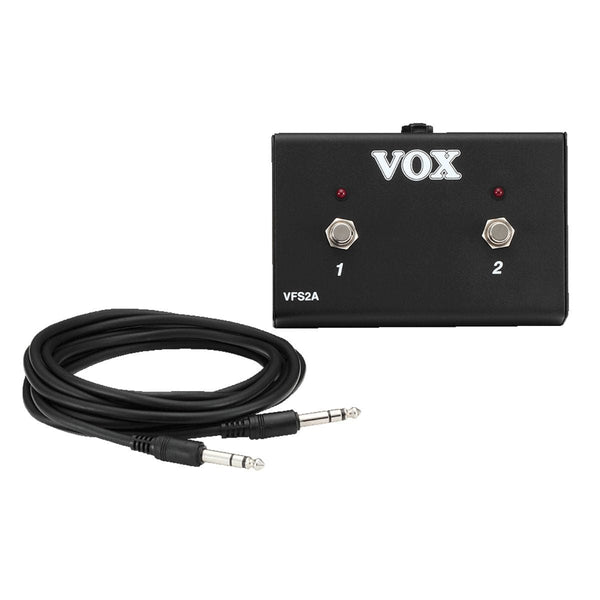 Vox VFS2A 2 Button Footswitch | Bonners Music