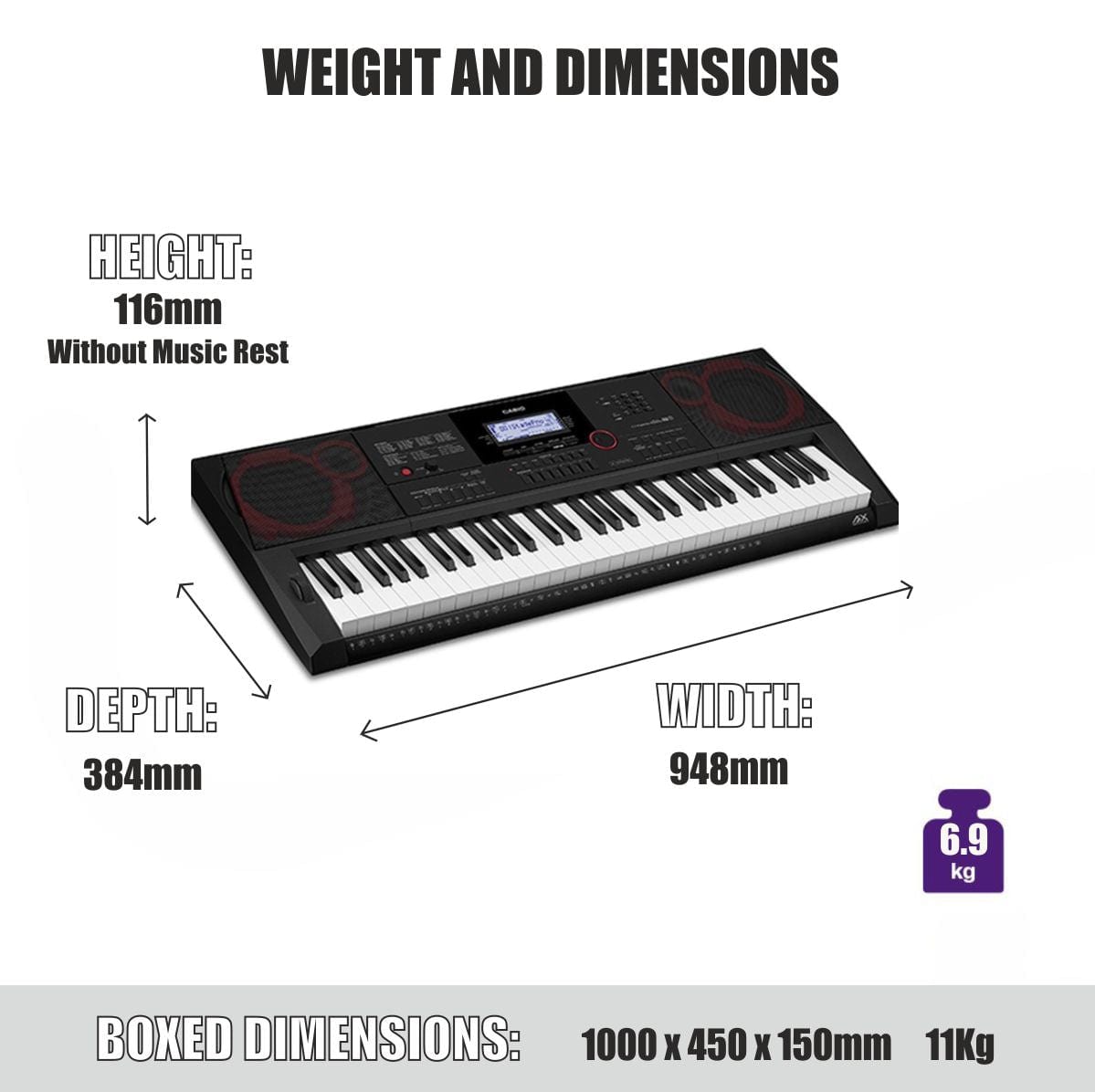 Casio keyboard hotsell under 3000