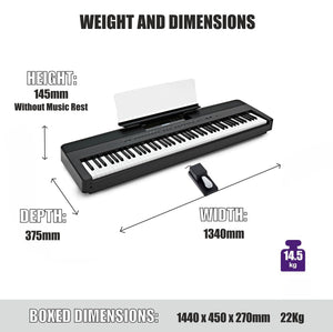 Kawai ES520 Digital Piano; White Home Package