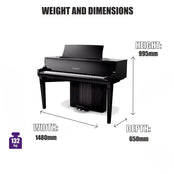 Kawai Novus NV10s Hybrid Piano | Free Delivery & Installation