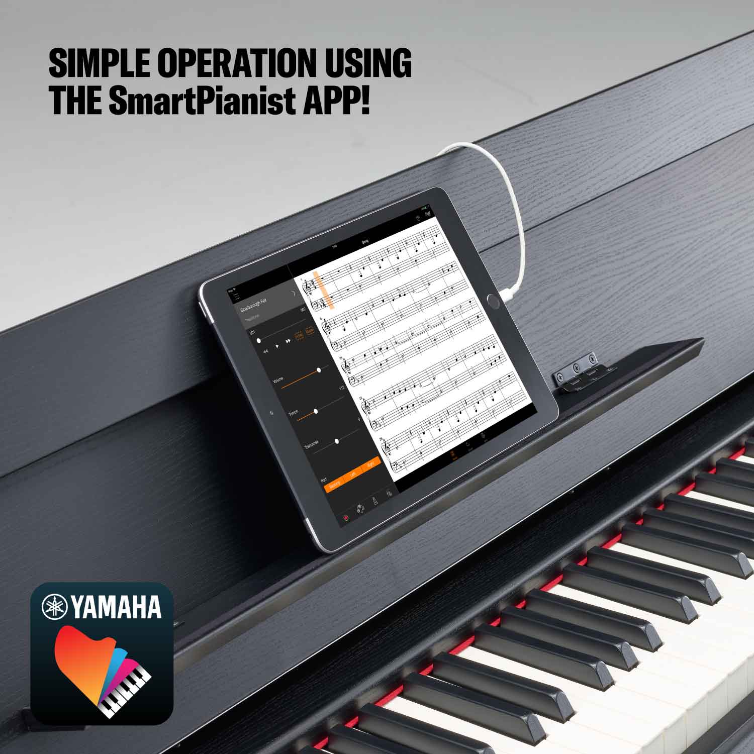 Yamaha YDP-S55 Arius Digital Piano; Black