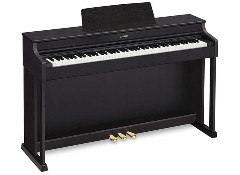 Casio AP470 Black Digital Piano Value Package with £40 Cashback Offer