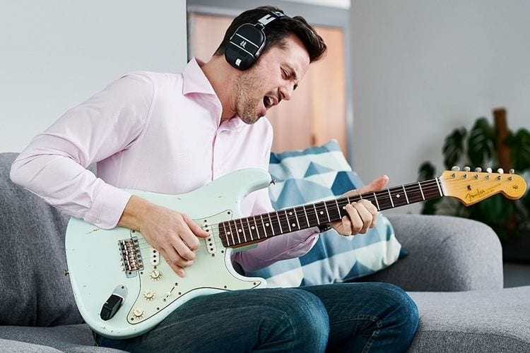 Boss WAZA AIR Wireless Guitar Amp Headphones | Bonners Music