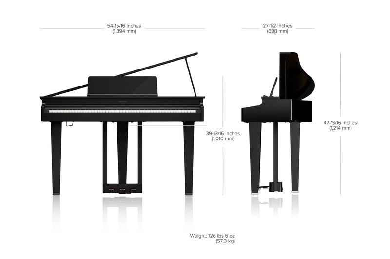 Roland GP3 Digital Compact Grand PianoRoland GP3 Digital Compact Grand Piano  