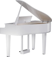 Roland GP6 Digital Grand Piano; Polished White Concert Package